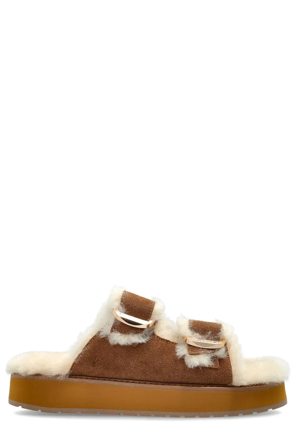 Emu Cabello Shearling Platform Slides