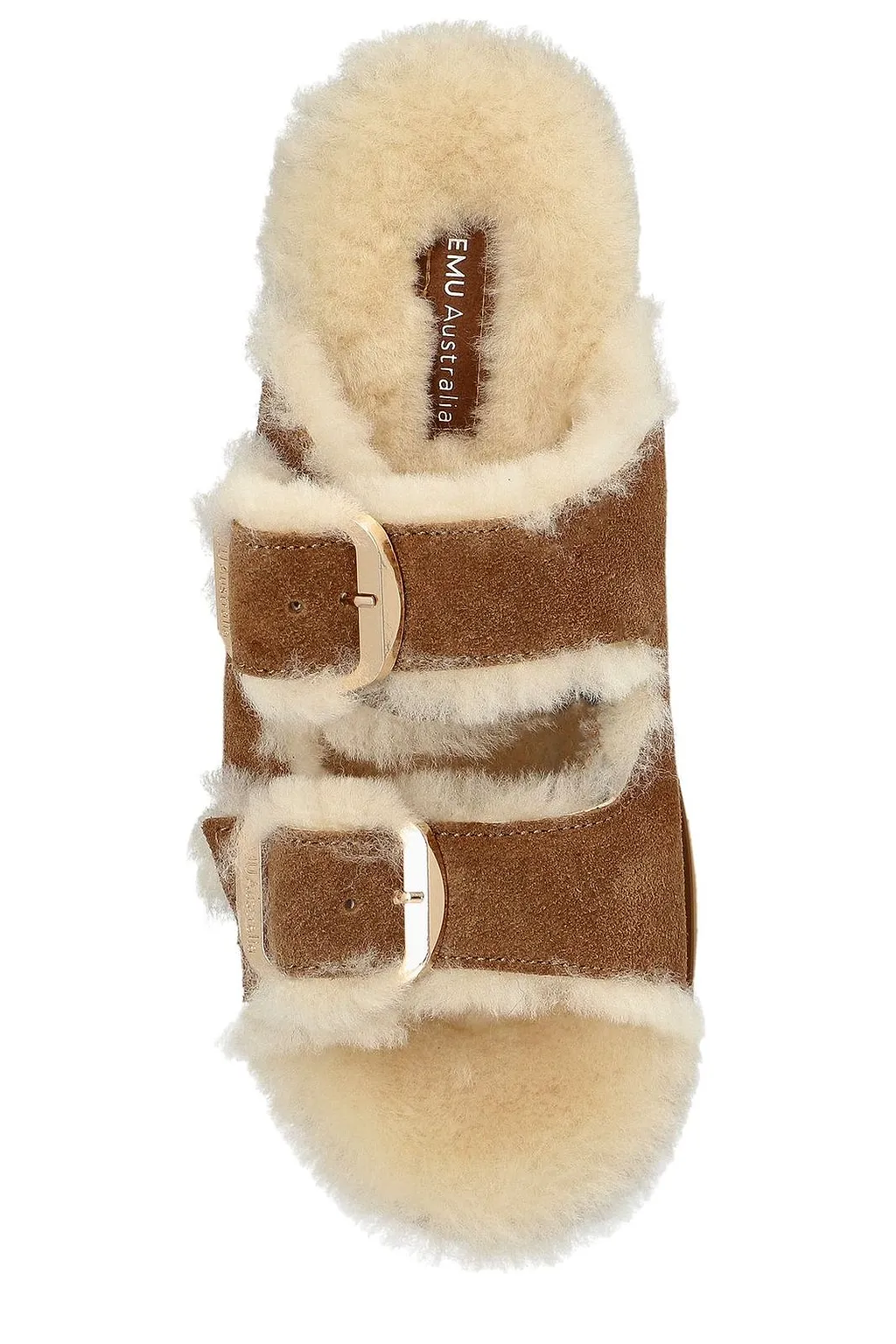 Emu Cabello Shearling Platform Slides