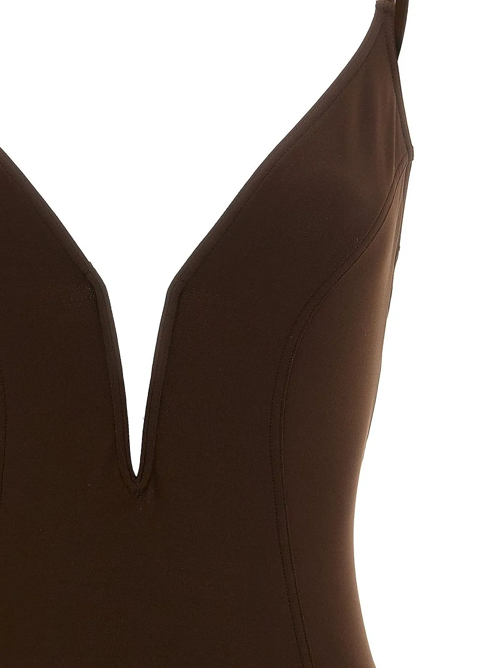 Eres Galbe Deep V-Neck Swimsuit