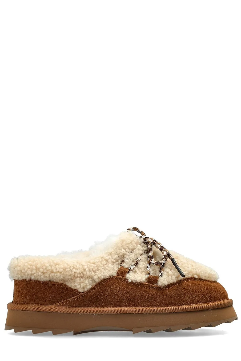 Hayley Shearling Flat Mules
