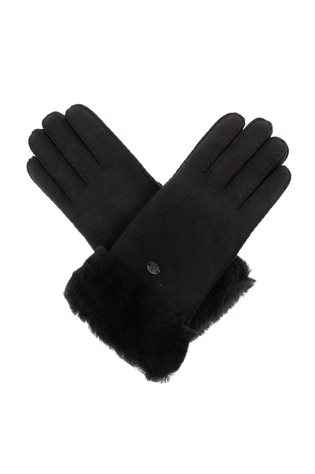 Emu Shearling-Trim Gloves