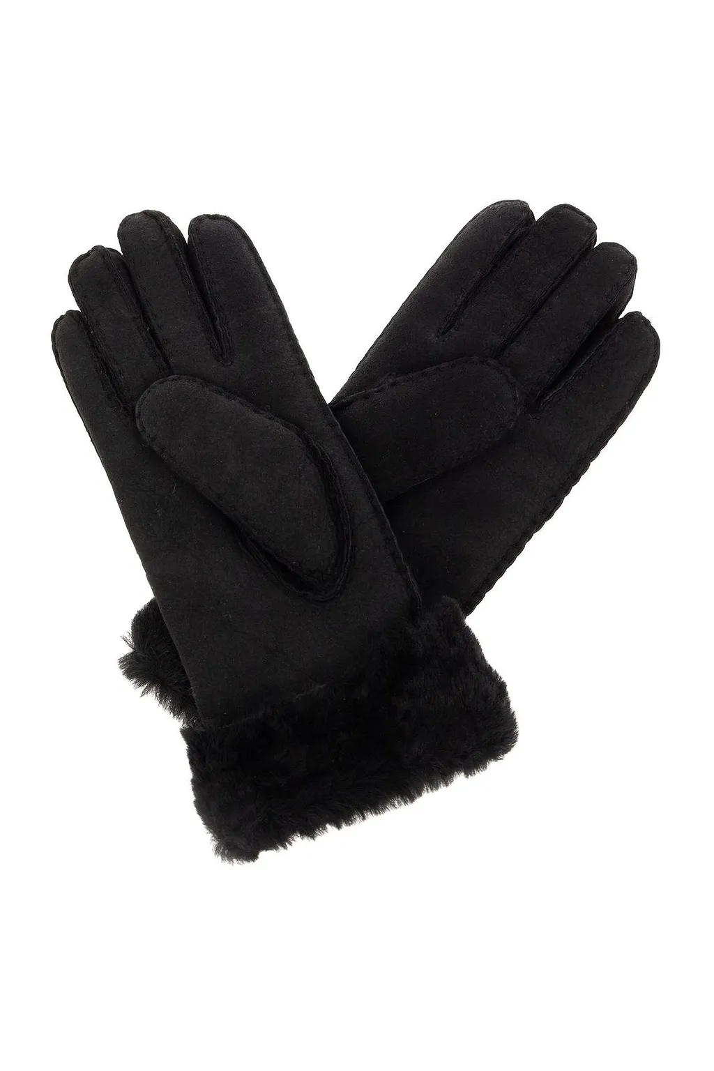 Emu Shearling-Trim Gloves