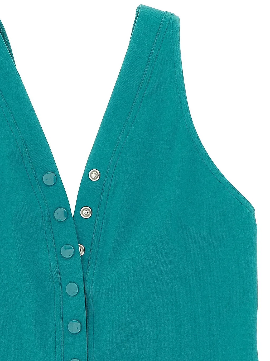 IcÔNe Buttoned One-Piece Swimsuit