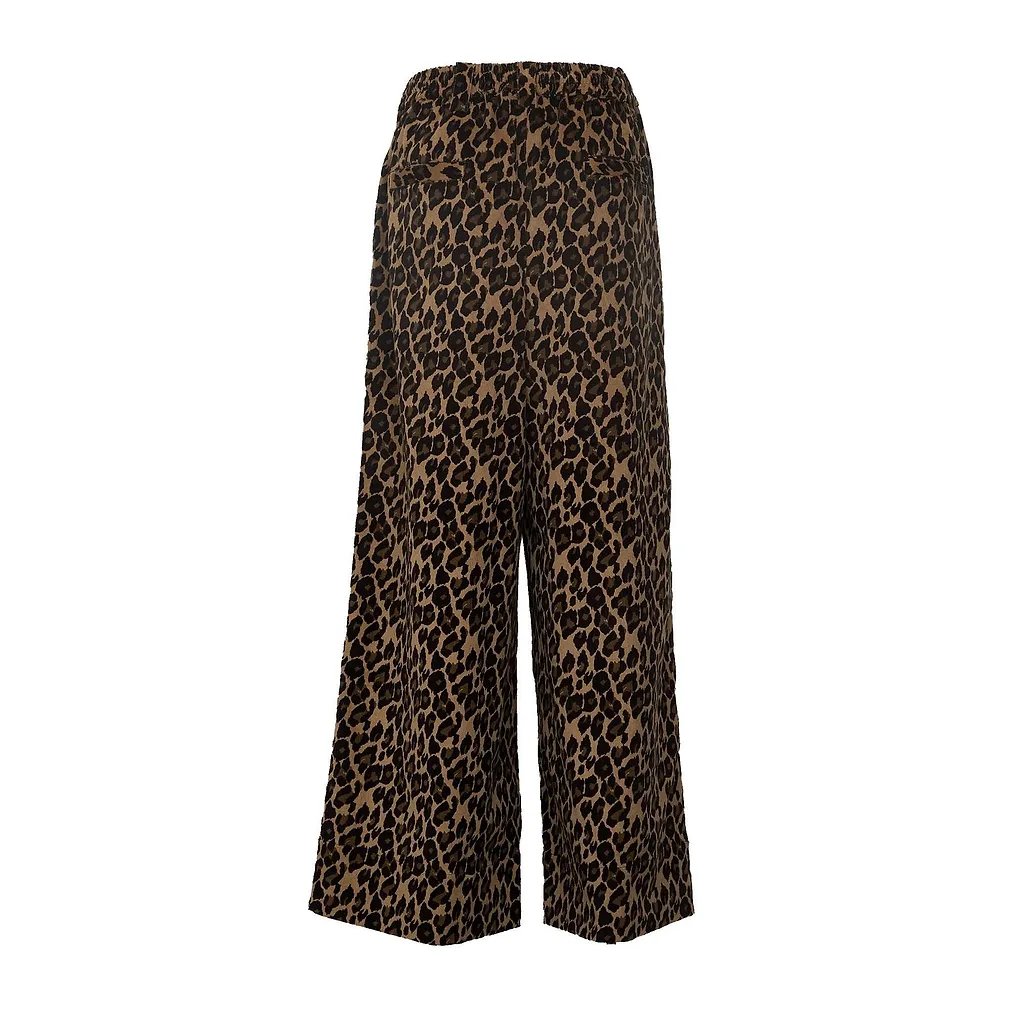 Essentiel Antwerp Kelly Printed Wide-Leg Pants