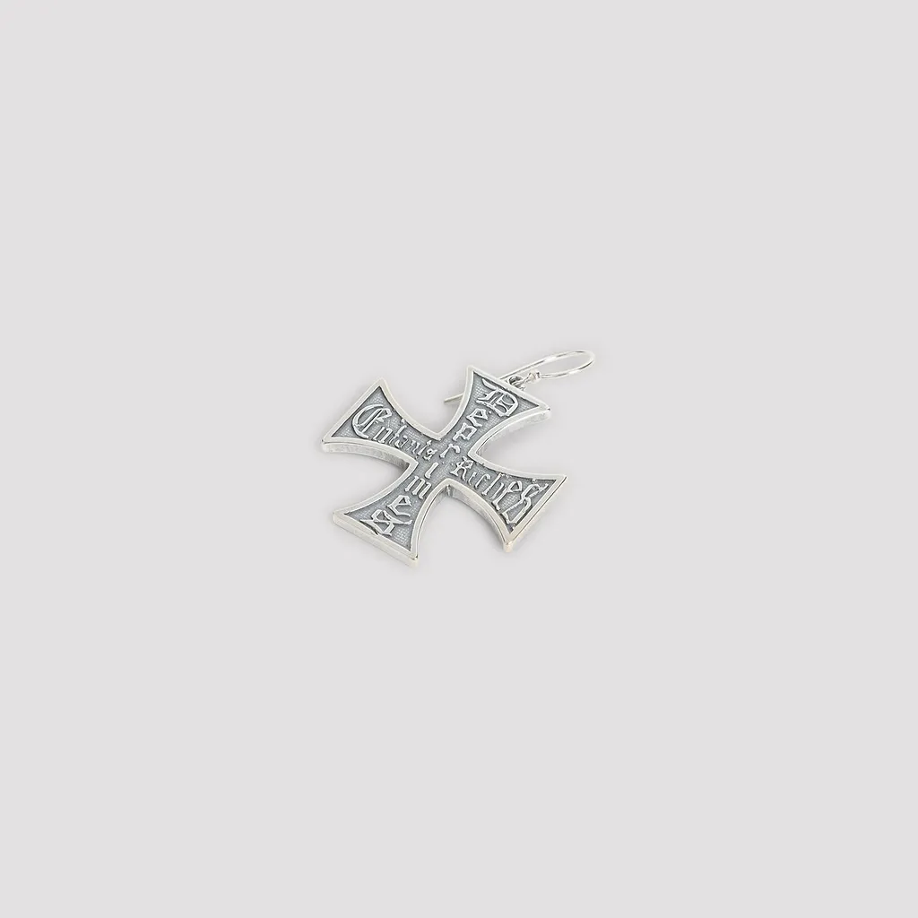 Enfants Riches Deprimes Engraved Cross Earring