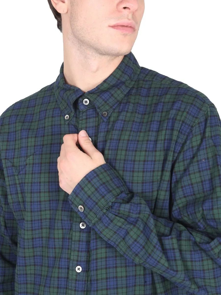 Engineered Garments Checked Oversized Shirt