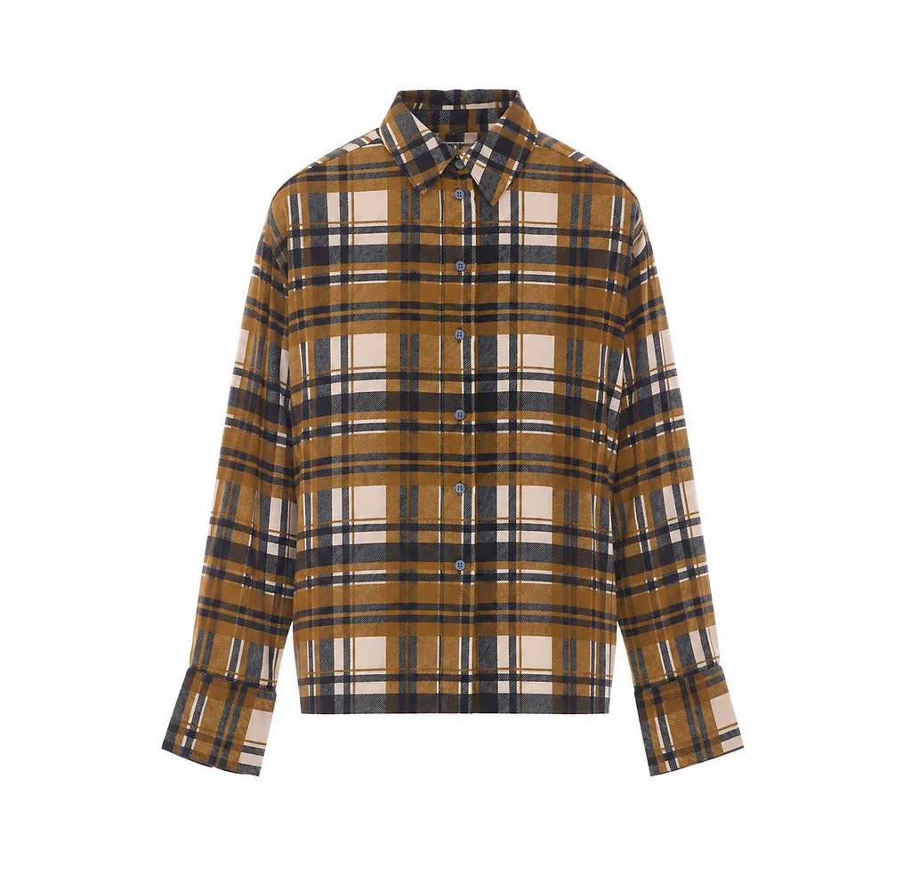 Krispy Checked Button-Up Shirt