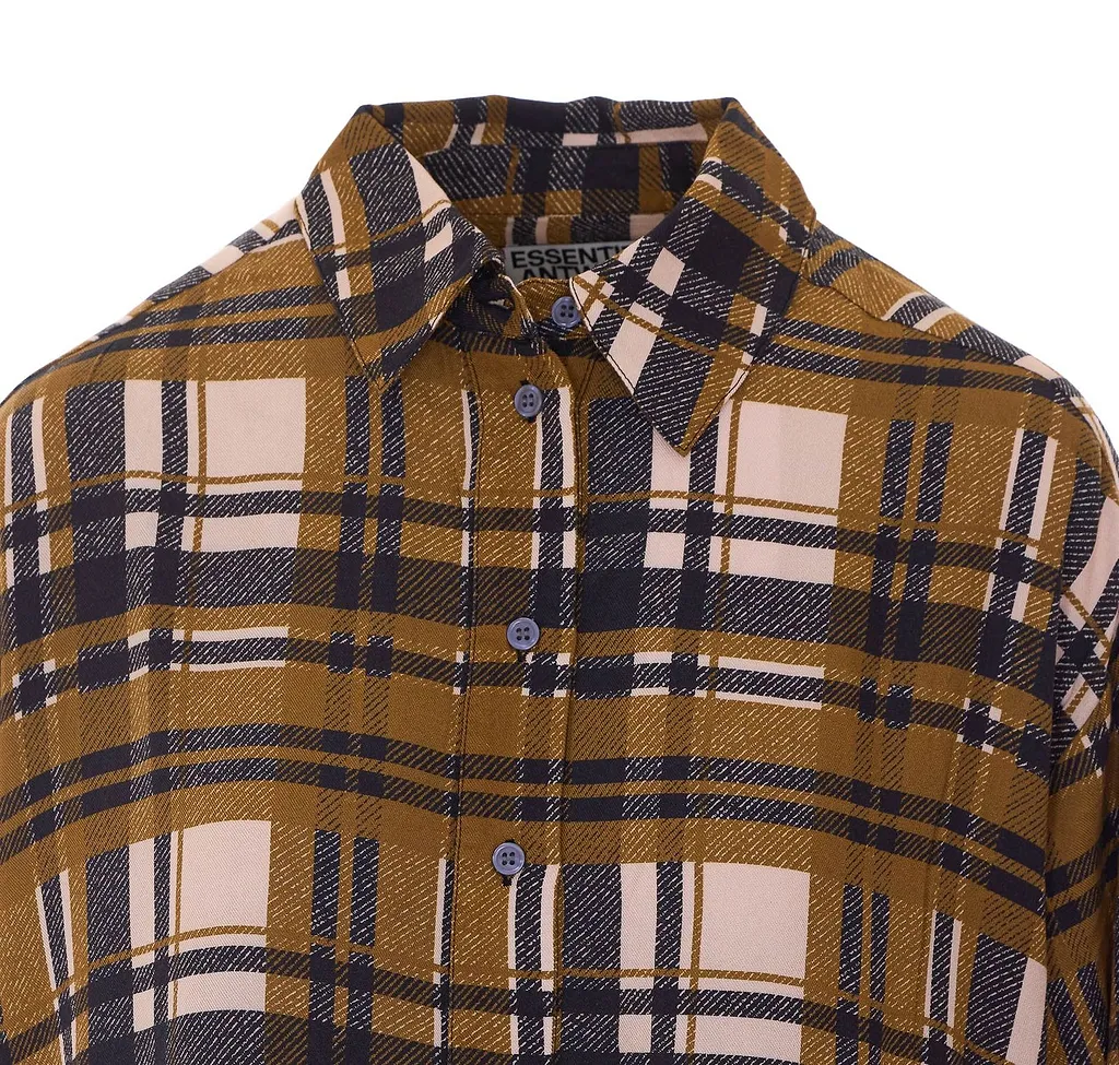 Krispy Checked Button-Up Shirt