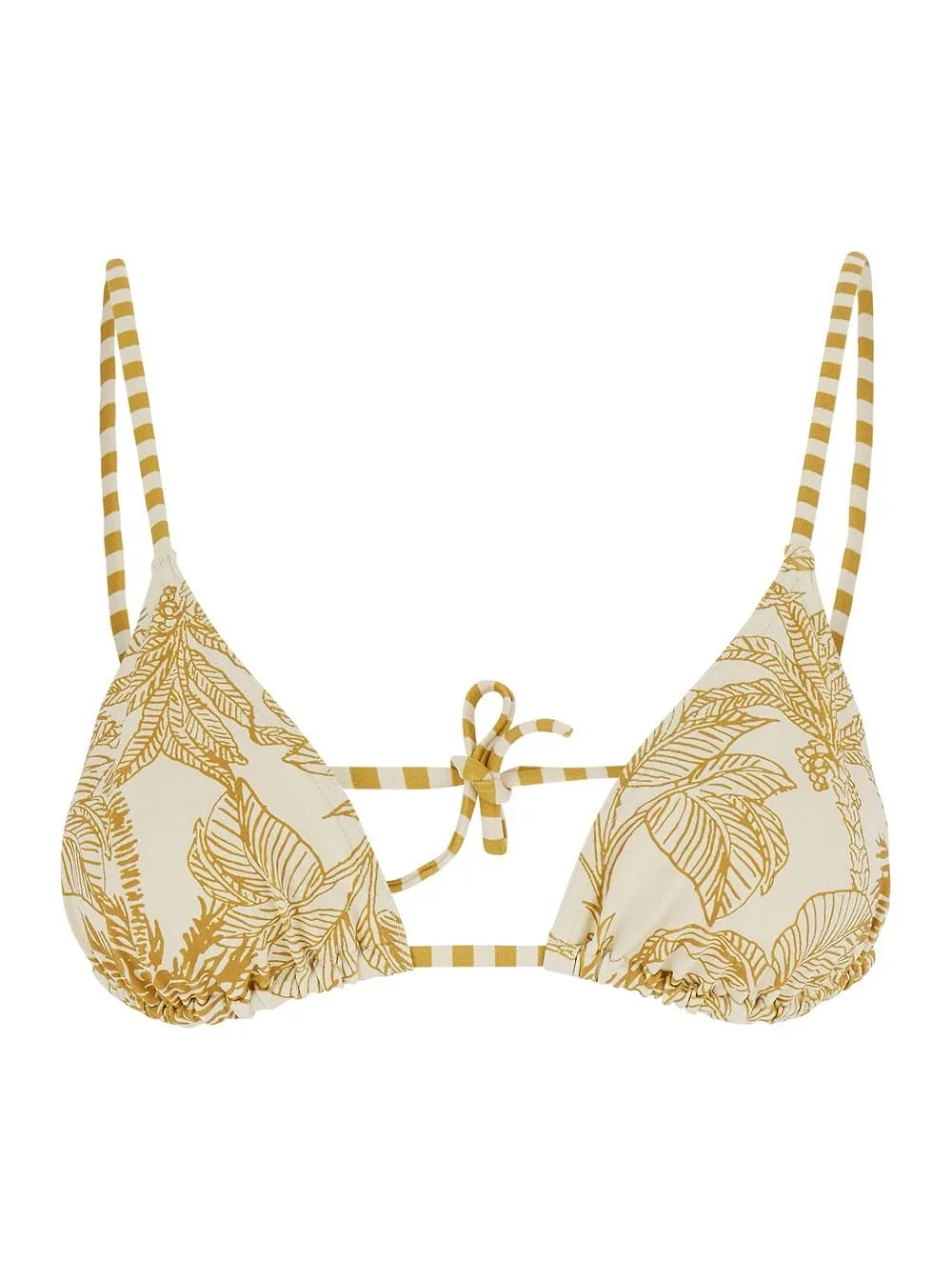 Eres Voyage Printed Triangle Bikini Top