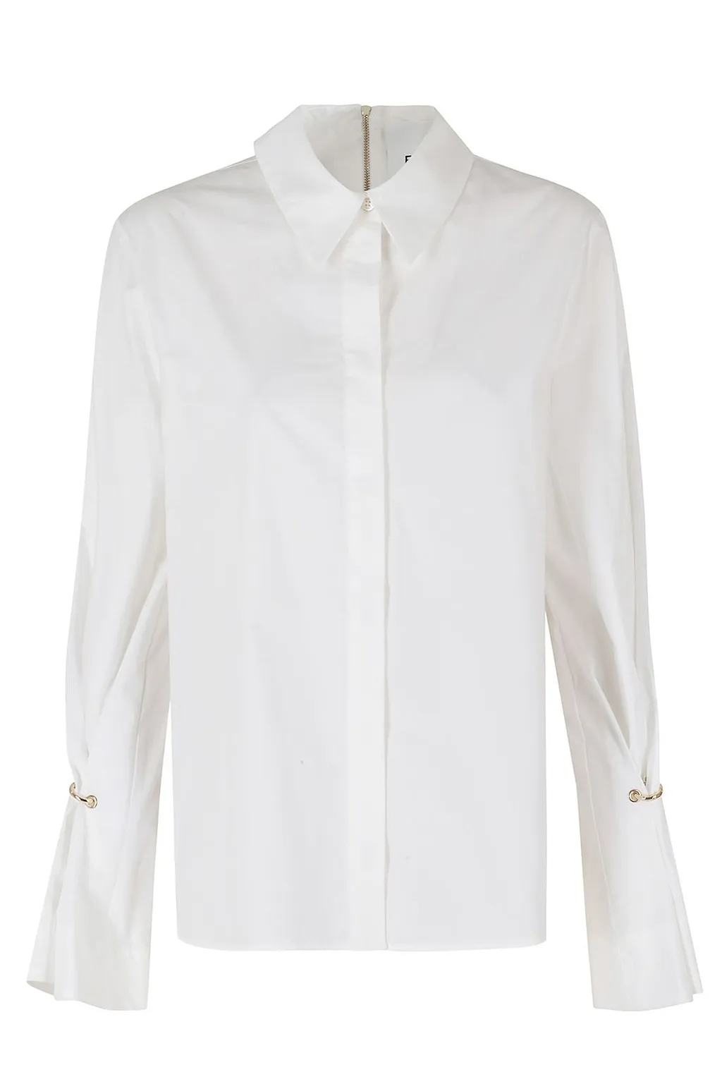 Erika Cavallini Cecilia Zip Cotton Shirt