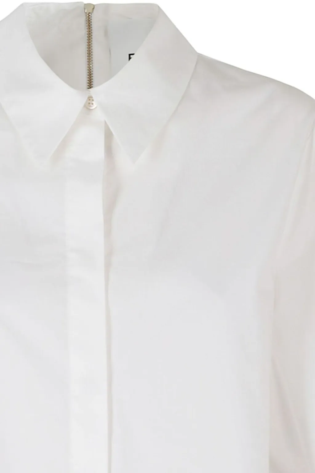 Erika Cavallini Cecilia Zip Cotton Shirt