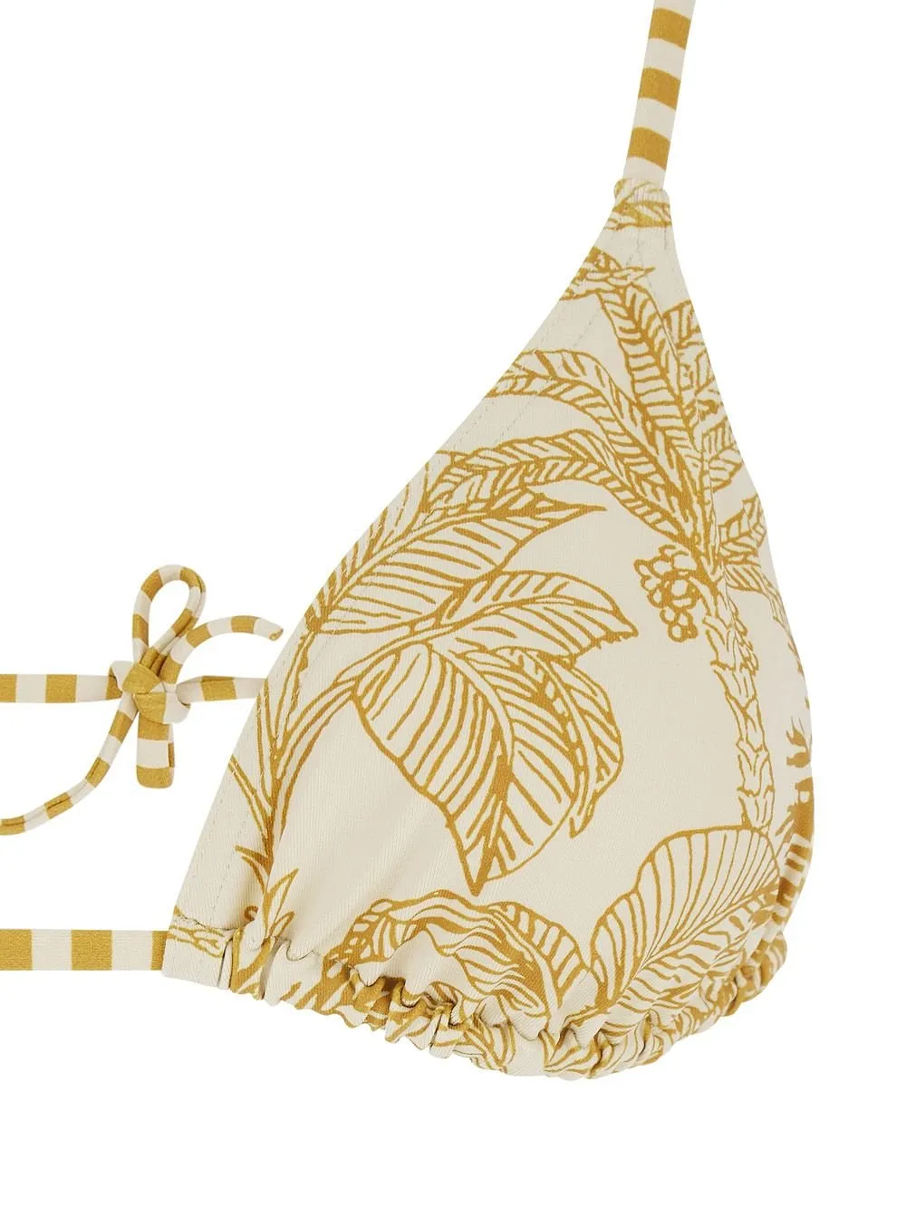 Eres Voyage Printed Triangle Bikini Top