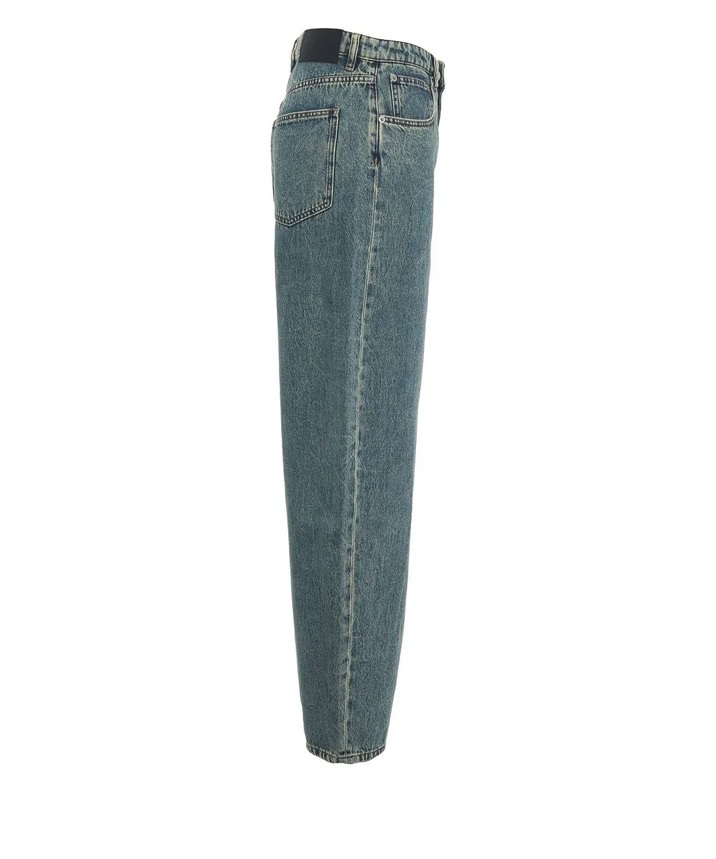 Erika Cavallini Loose Fit High Waist Jeans