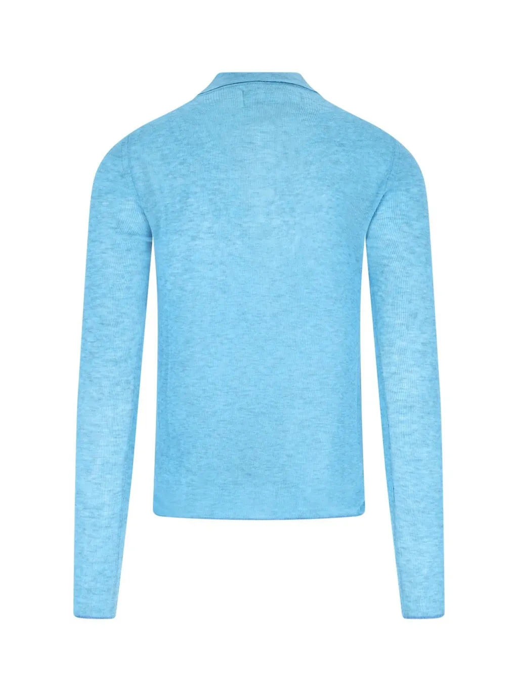 Erl Buttoned Collar Knitted Sweater