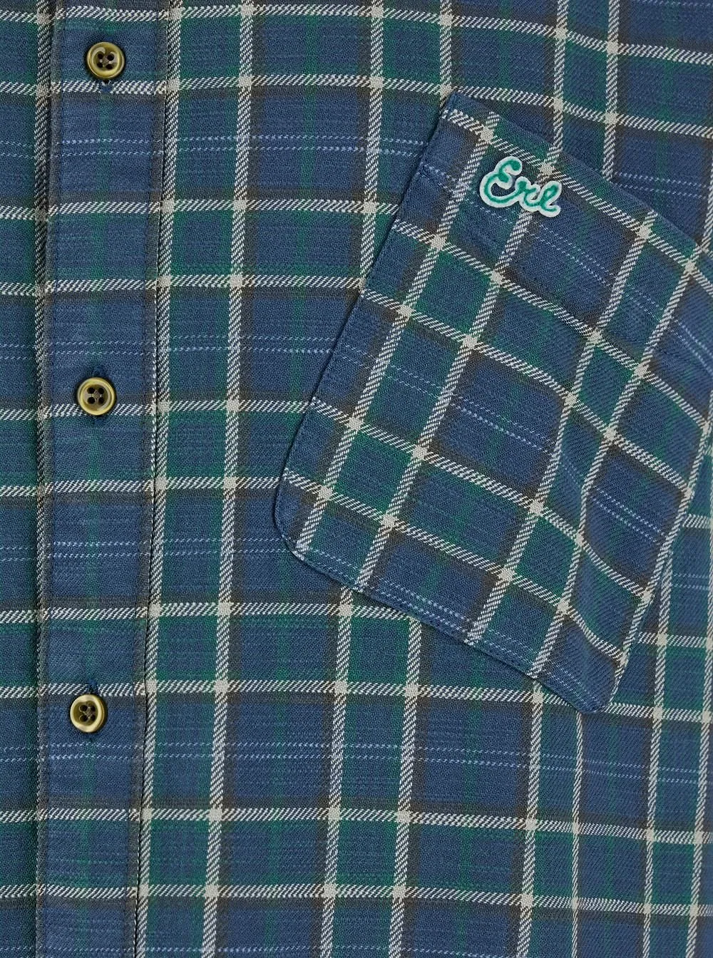 Erl Check Pattern Flannel Shirt