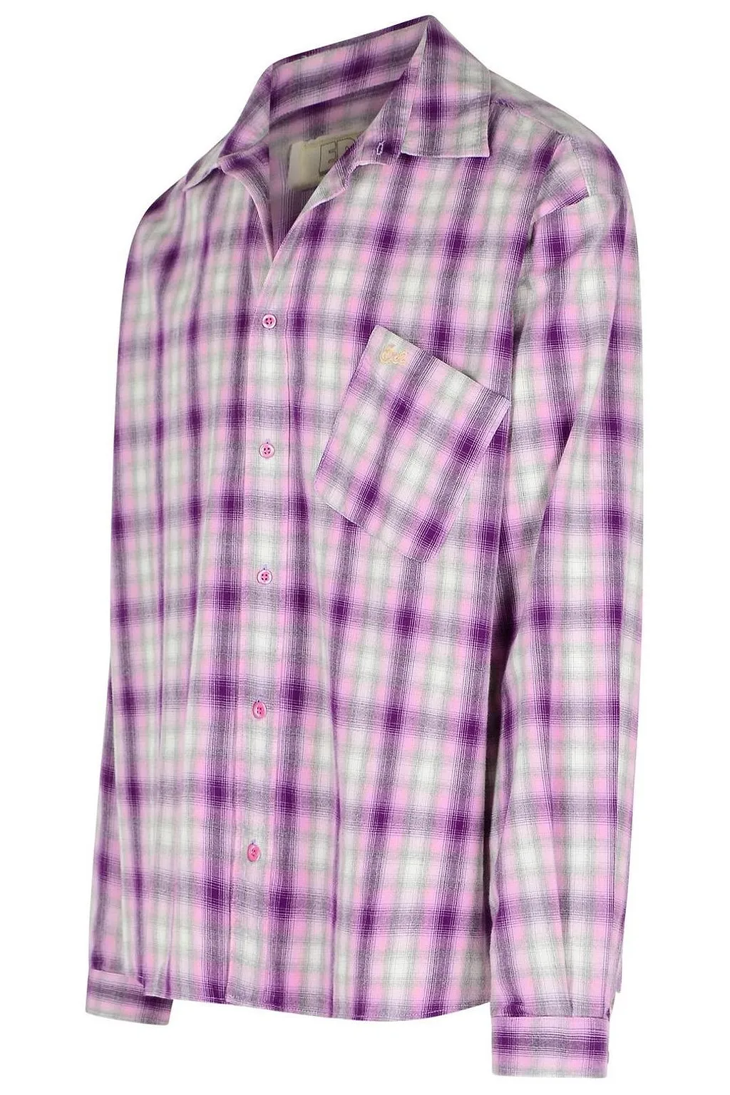 Erl Checkered Buttoned Shirt