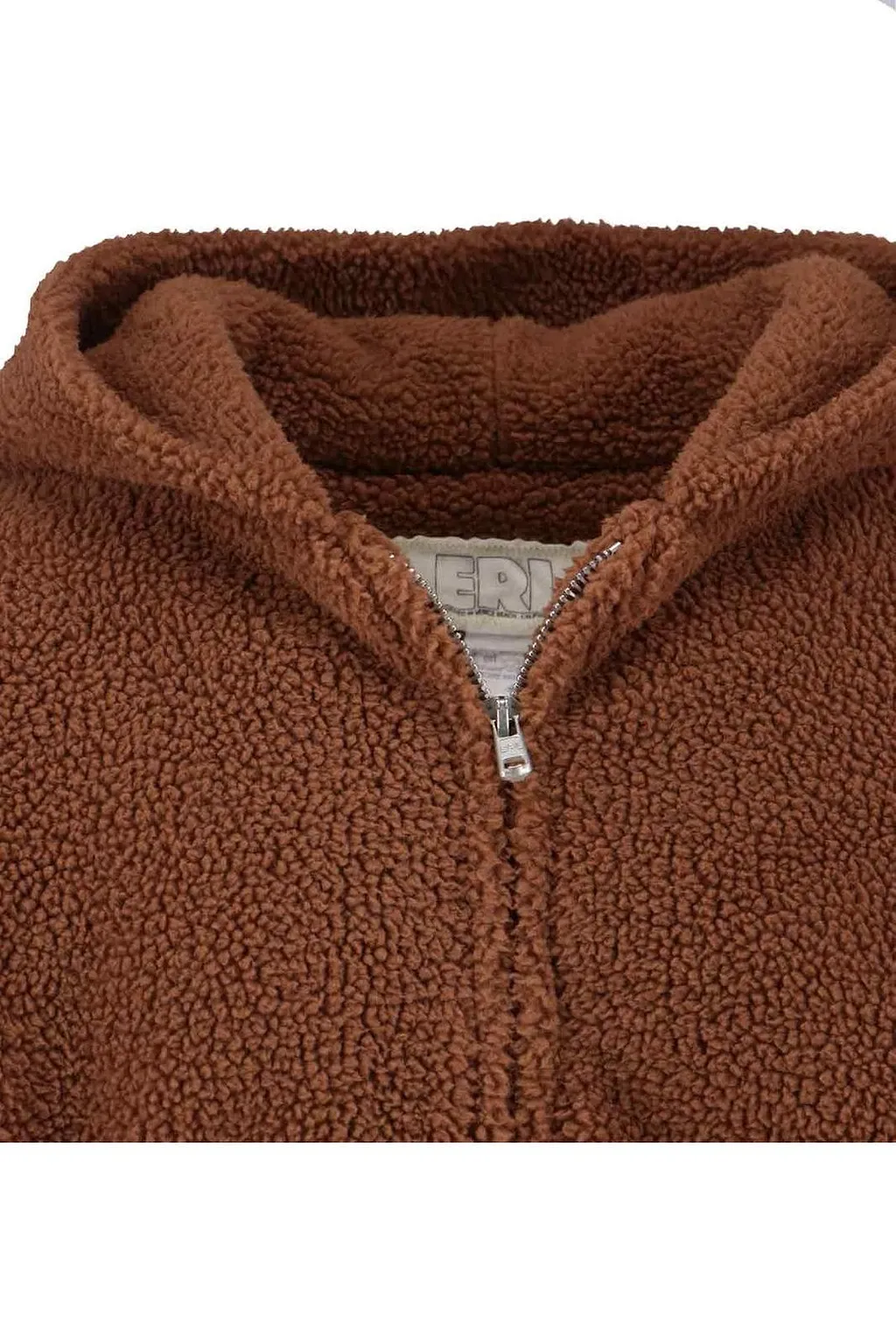 Erl Long Sleeve Zip-Up Hoodie