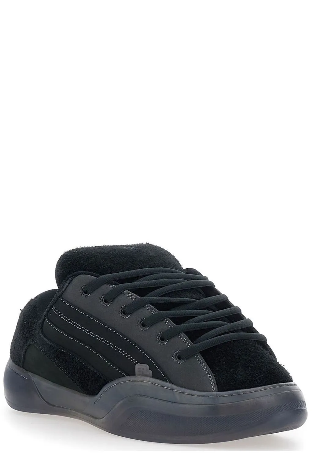 Erl Quad Vamp Leather Low-Tops