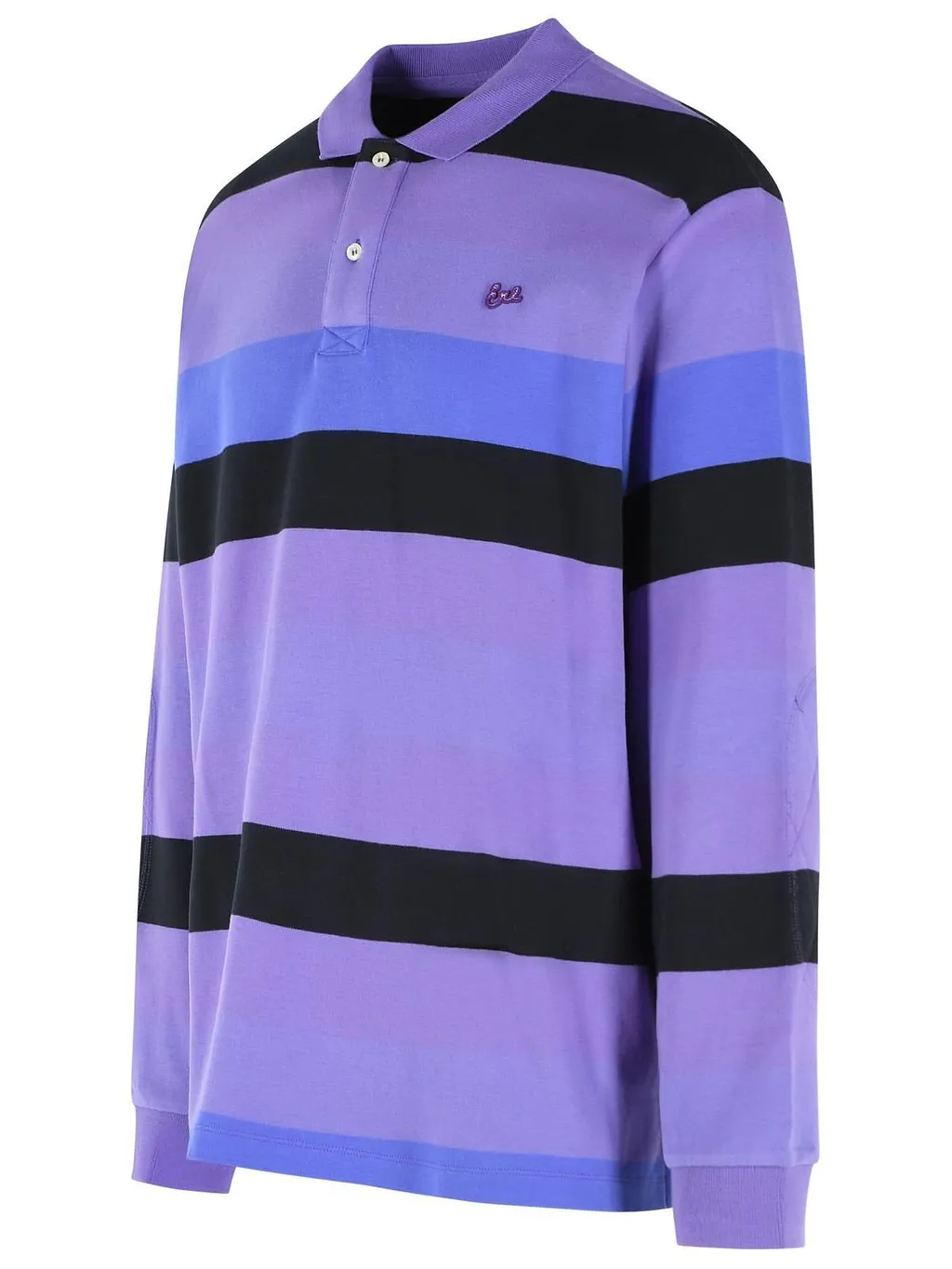 Erl Striped Rugby Long-Sleeve Polo Shirt