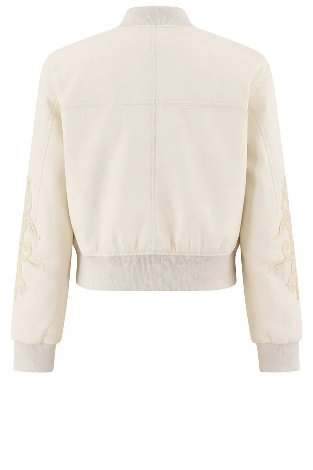 Ermanno Firenze Embroidered Bomber Jacket