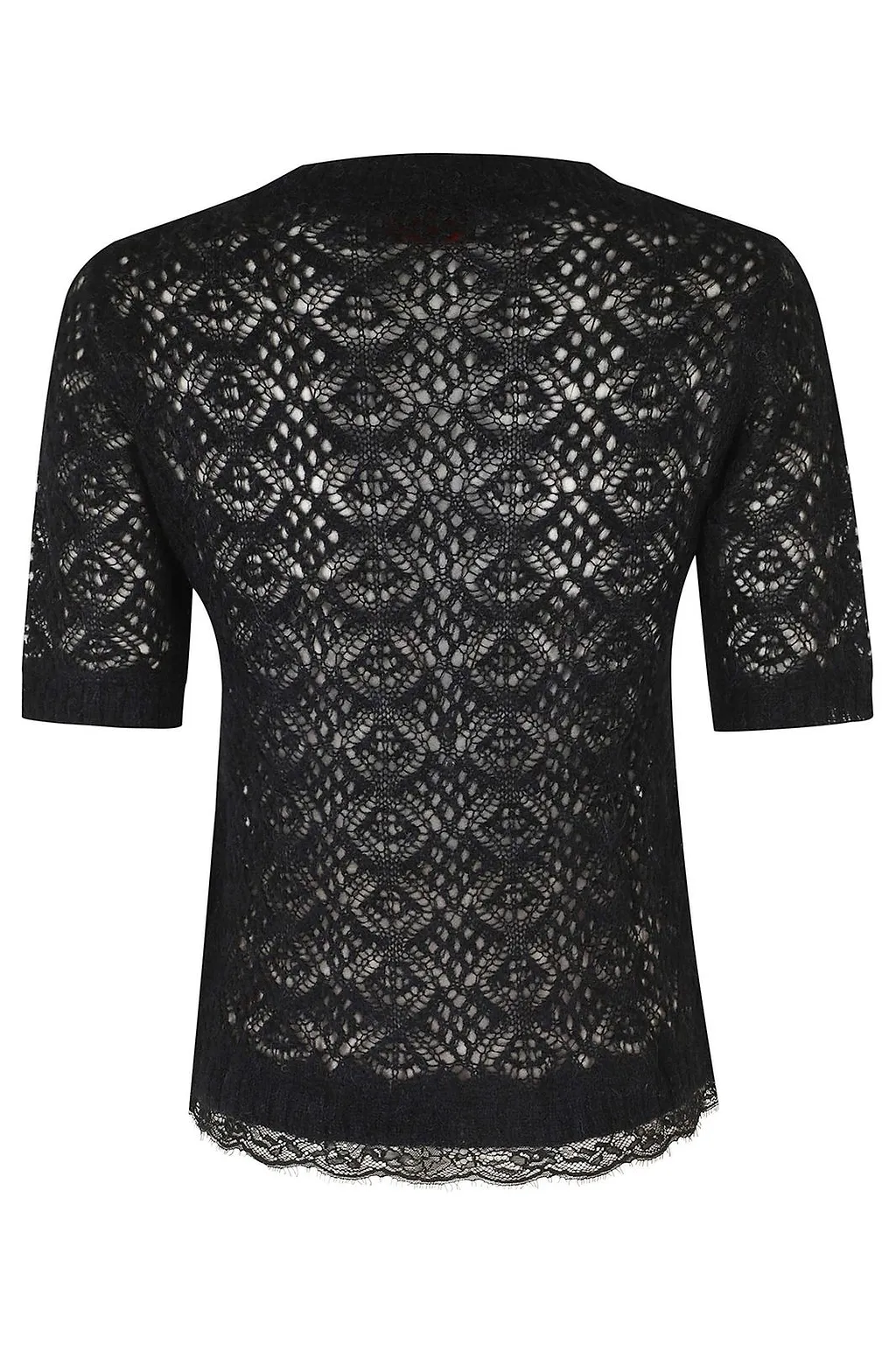 Ermanno Firenze Openwork Knitted Top