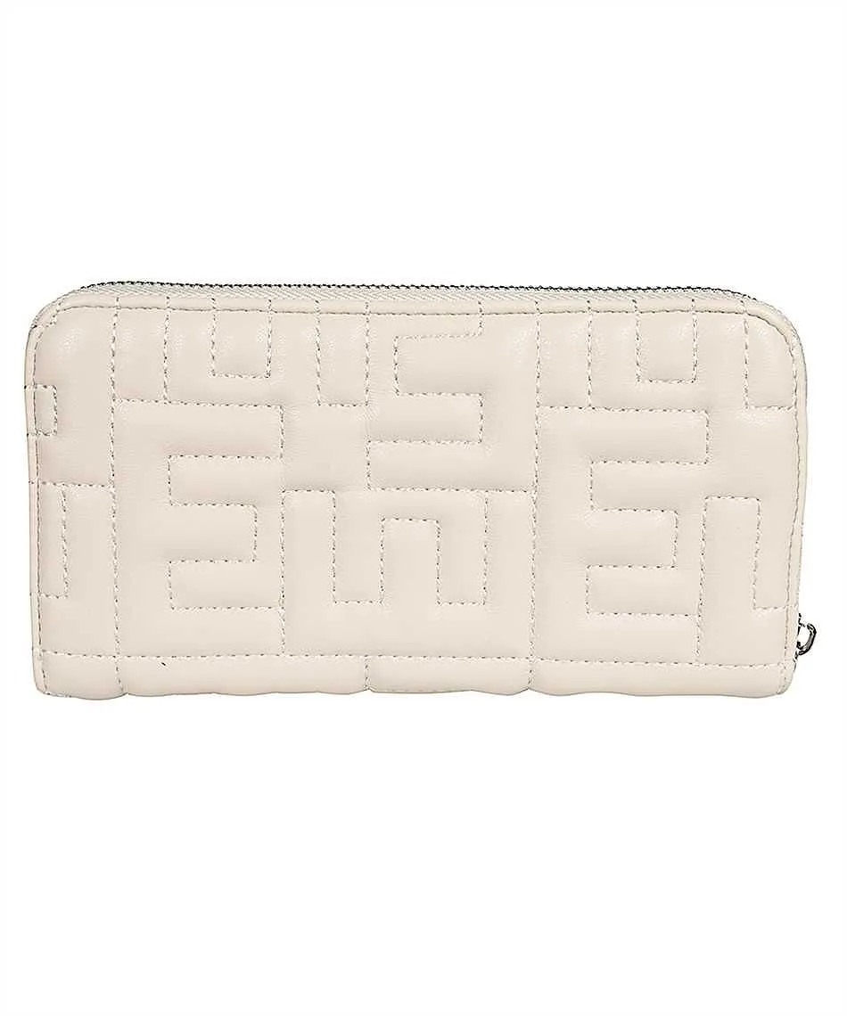 Ermanno Firenze Quilted Zip-Around Wallet