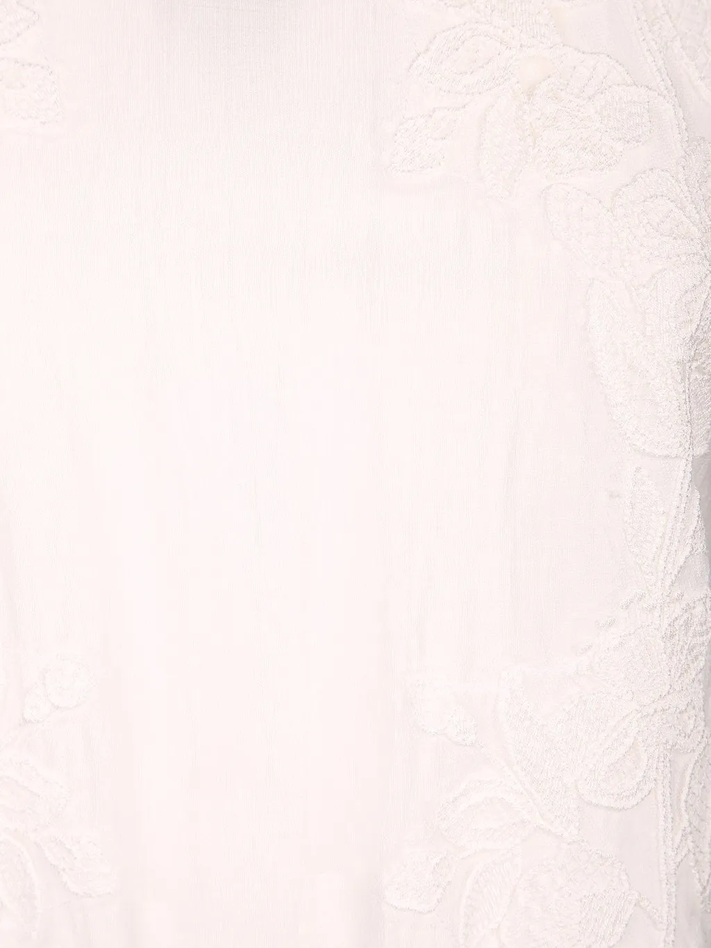 Ermanno Firenze Sleeveless Embroidered Dress
