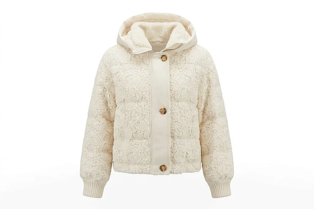 Textured Hooded Jacket