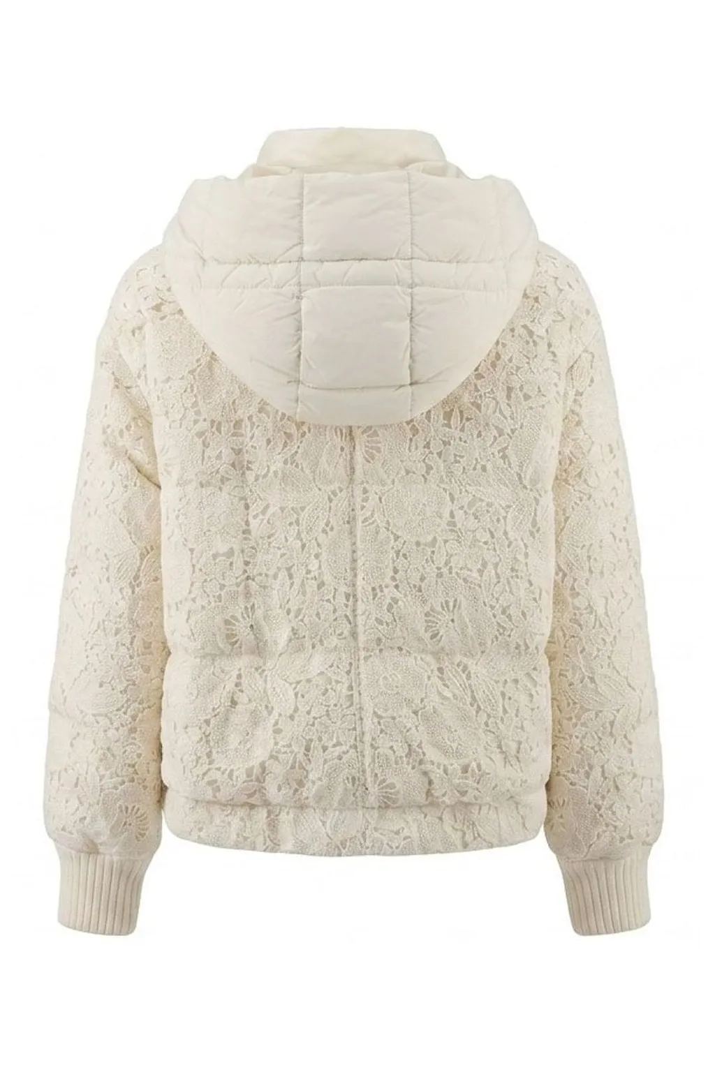 Textured Hooded Jacket