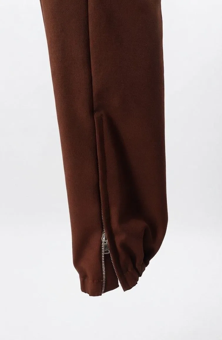 Ermanno Firenze Zip-Cuff Joggers