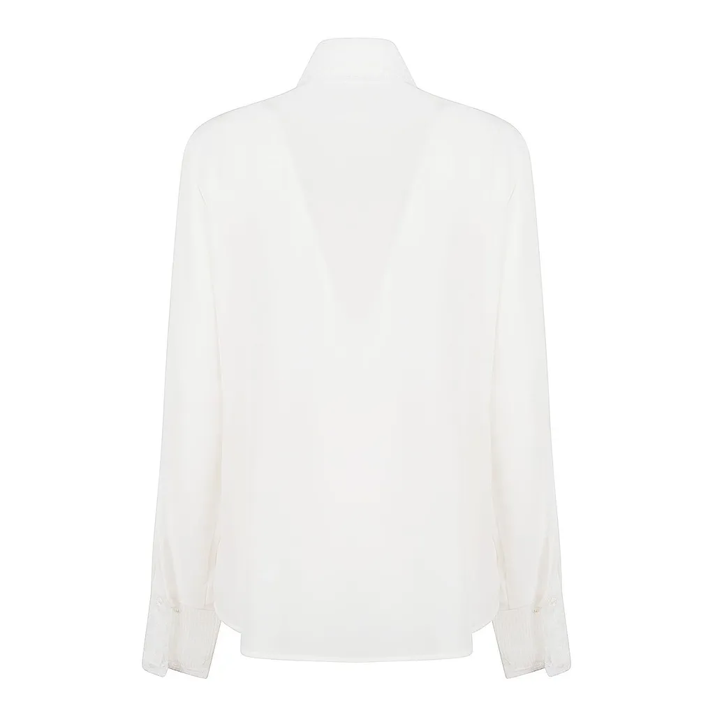 Ermanno Scervino Lace Trim Shirt