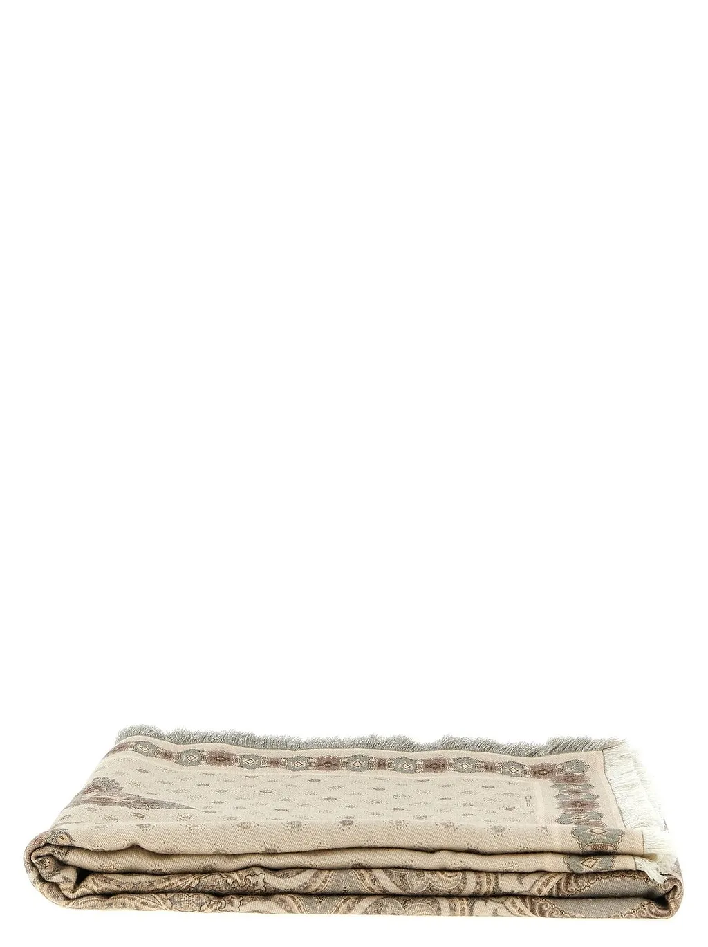 Paisley Fringed Throw
