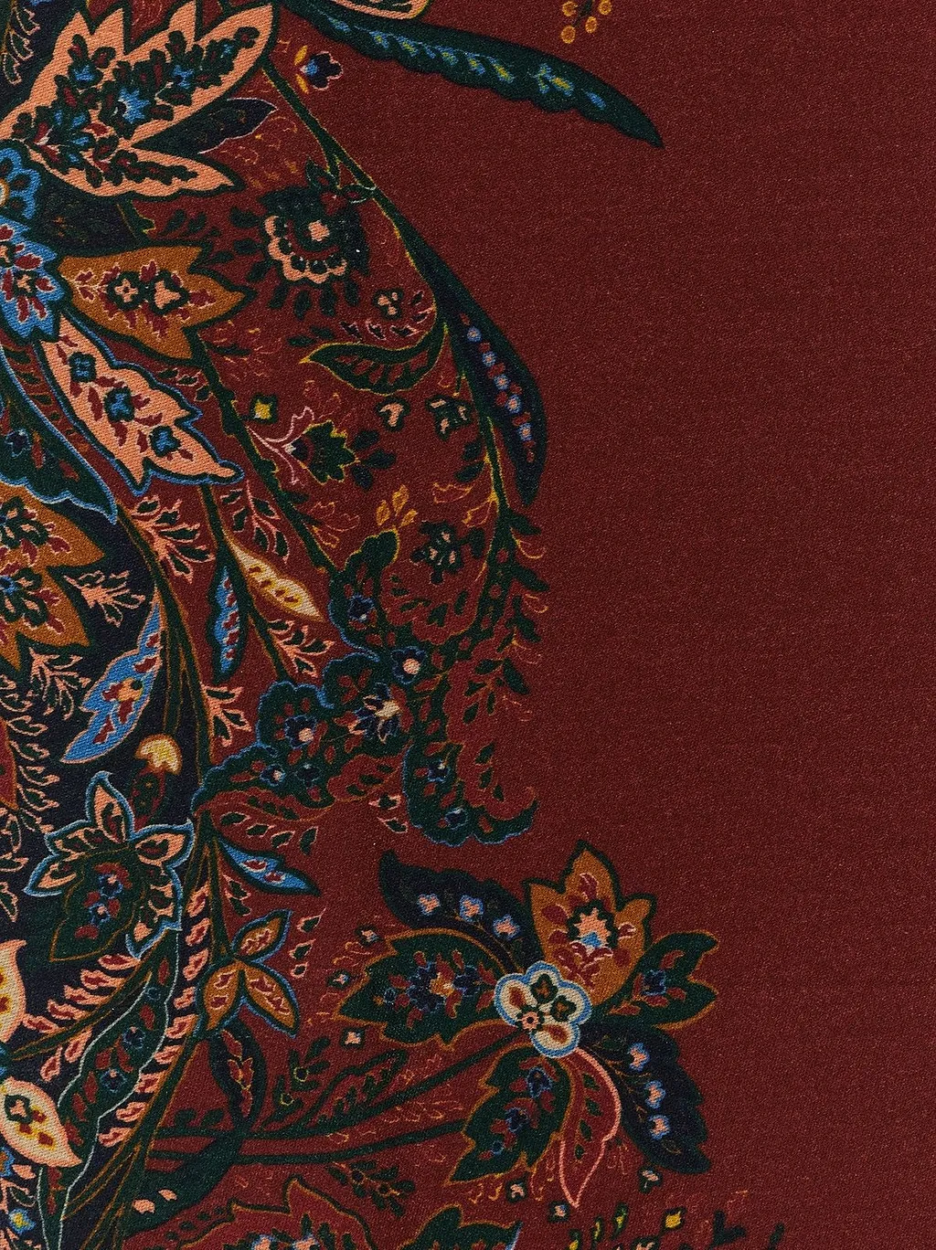 Paisley Wool Throw