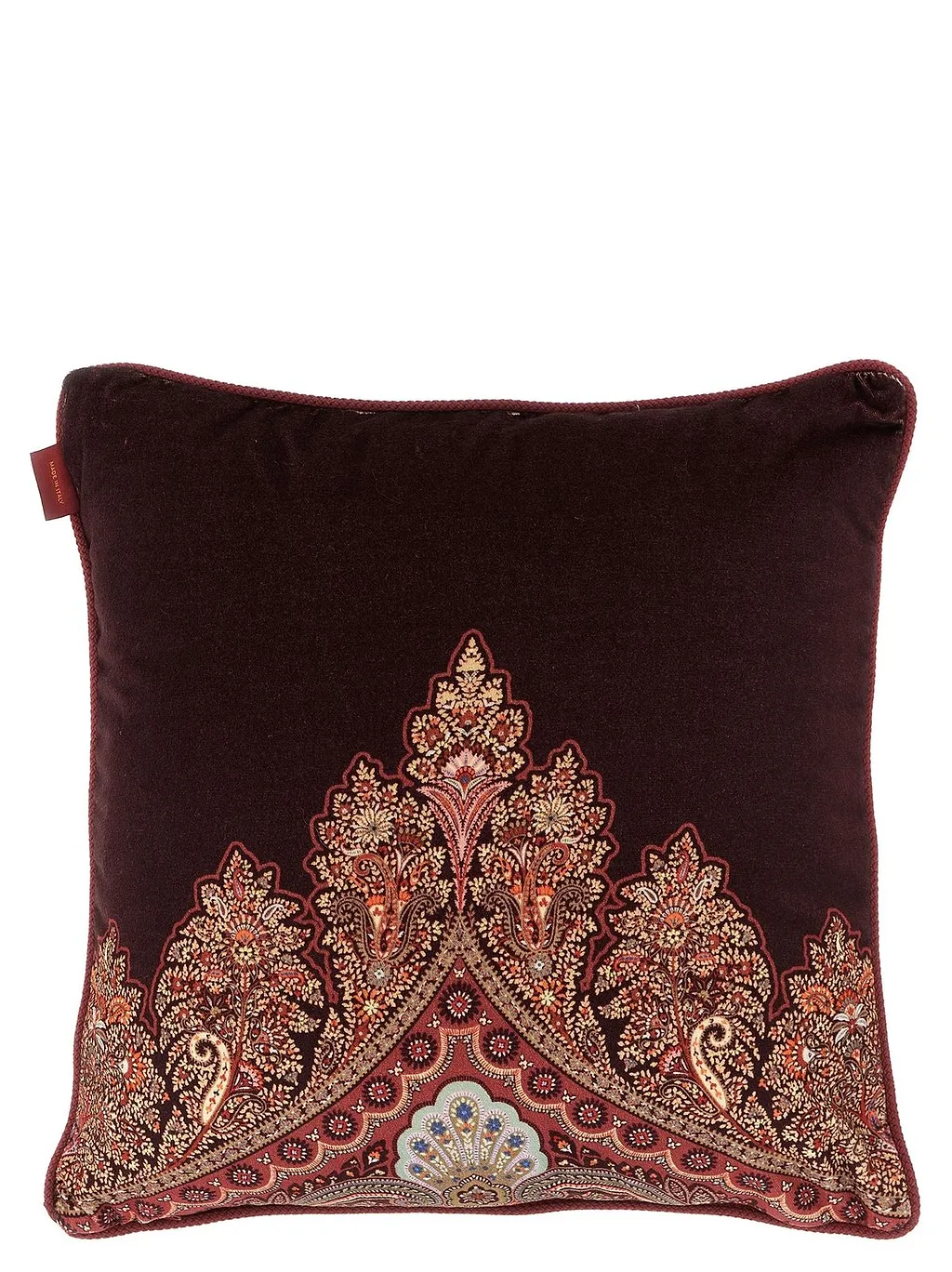 Paisley Velvet Cushion