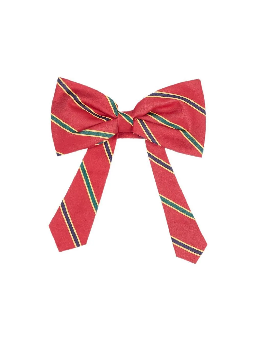 Etro Kids Diagonal Stripe Pattern Bow Tie