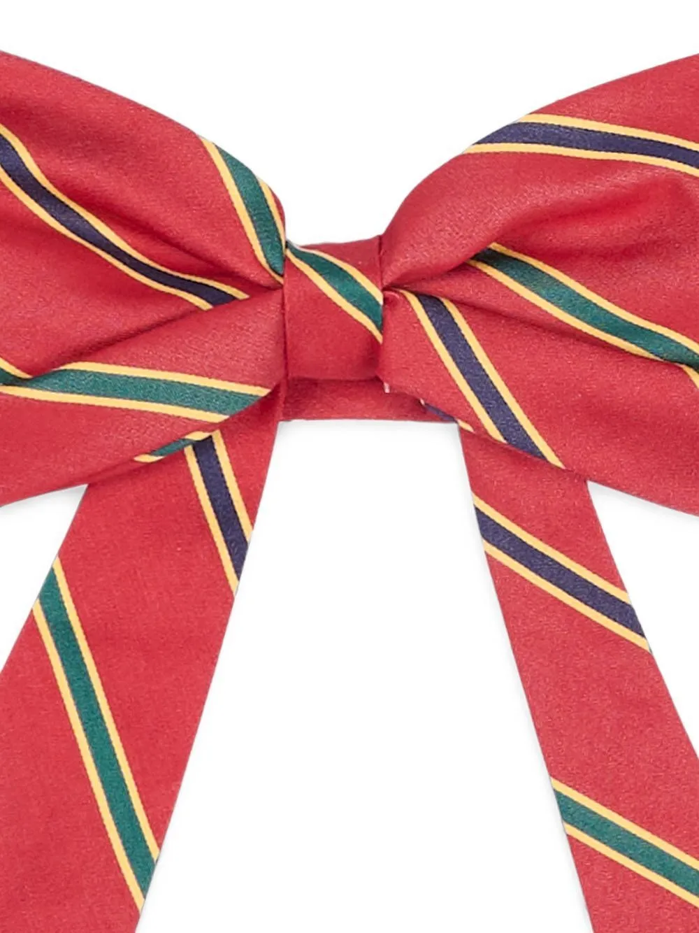 Etro Kids Diagonal Stripe Pattern Bow Tie