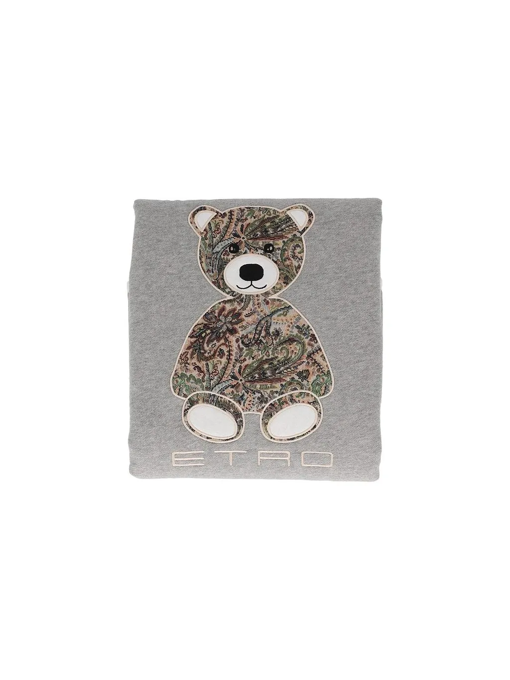 Etro Kids Inlaid Teddy Bear Blanket