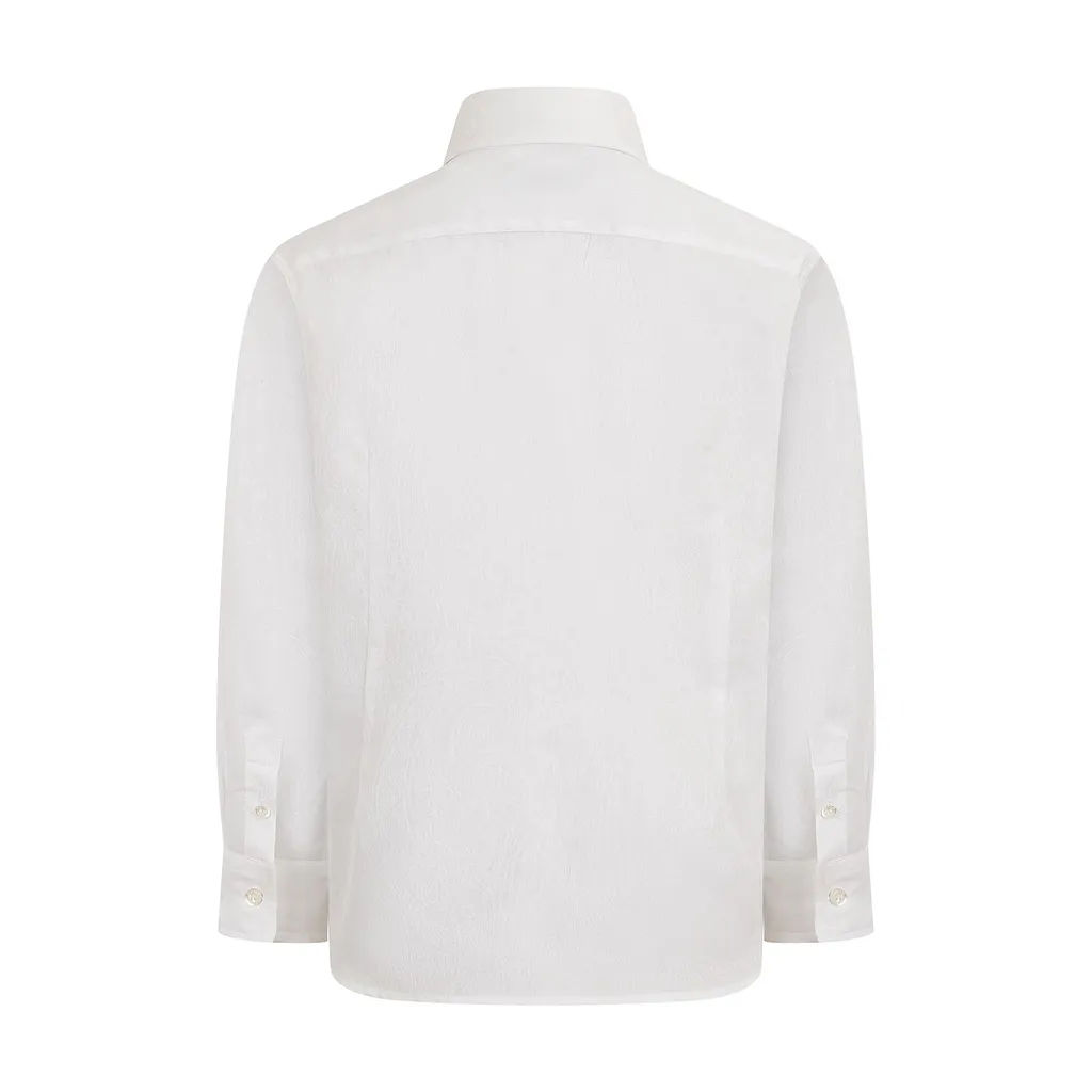 Etro Kids Long-Sleeved Buttoned Shirt