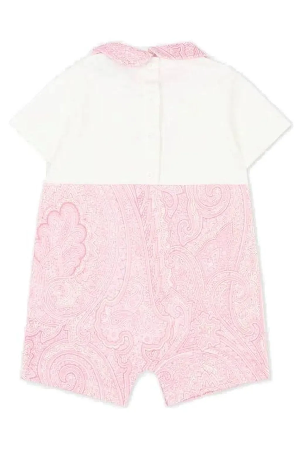Paisley Collared Short Sleeved Set