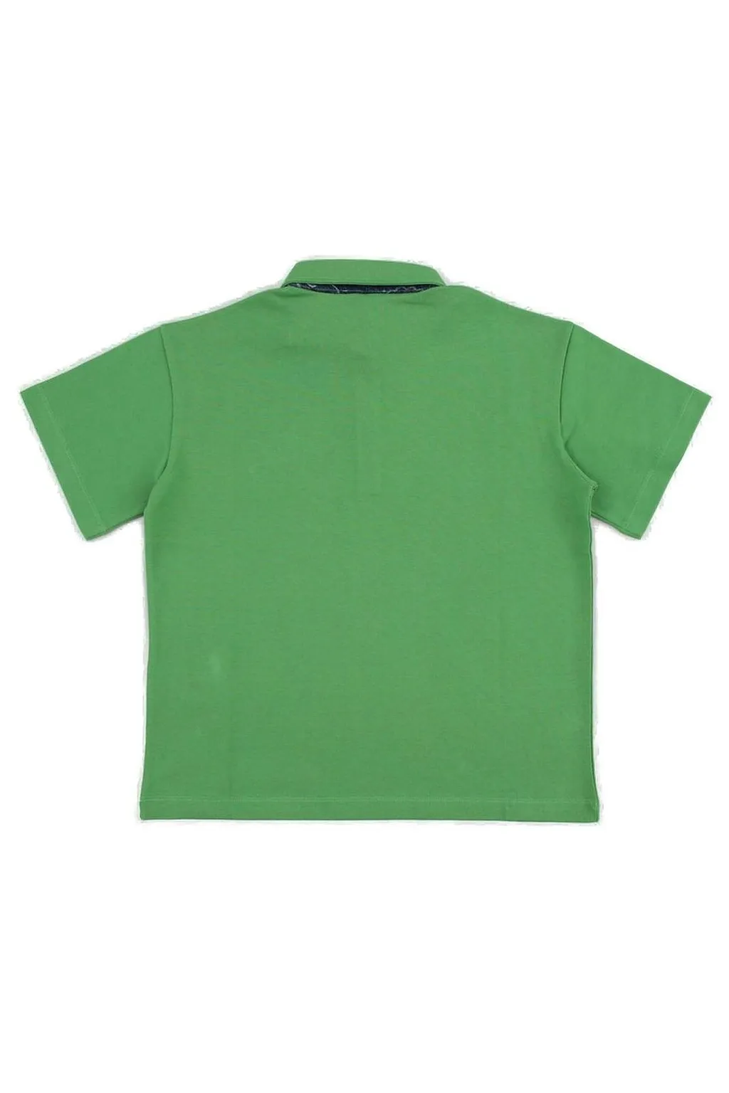 Etro Kids Pegaso Pique Polo Shirt