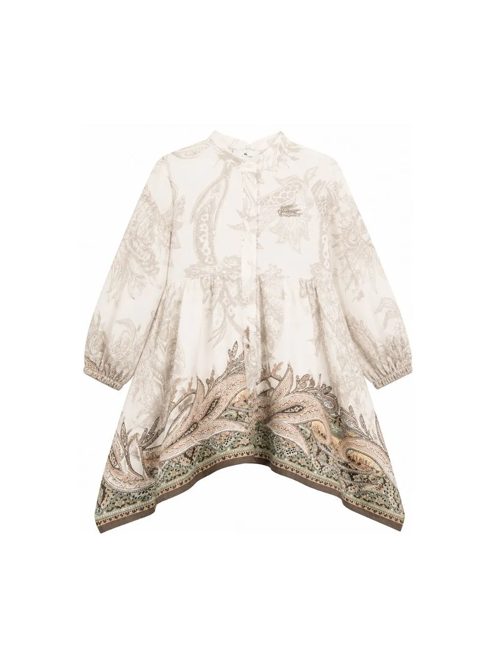 Etro Kids Pegasus-Embroidered Dress