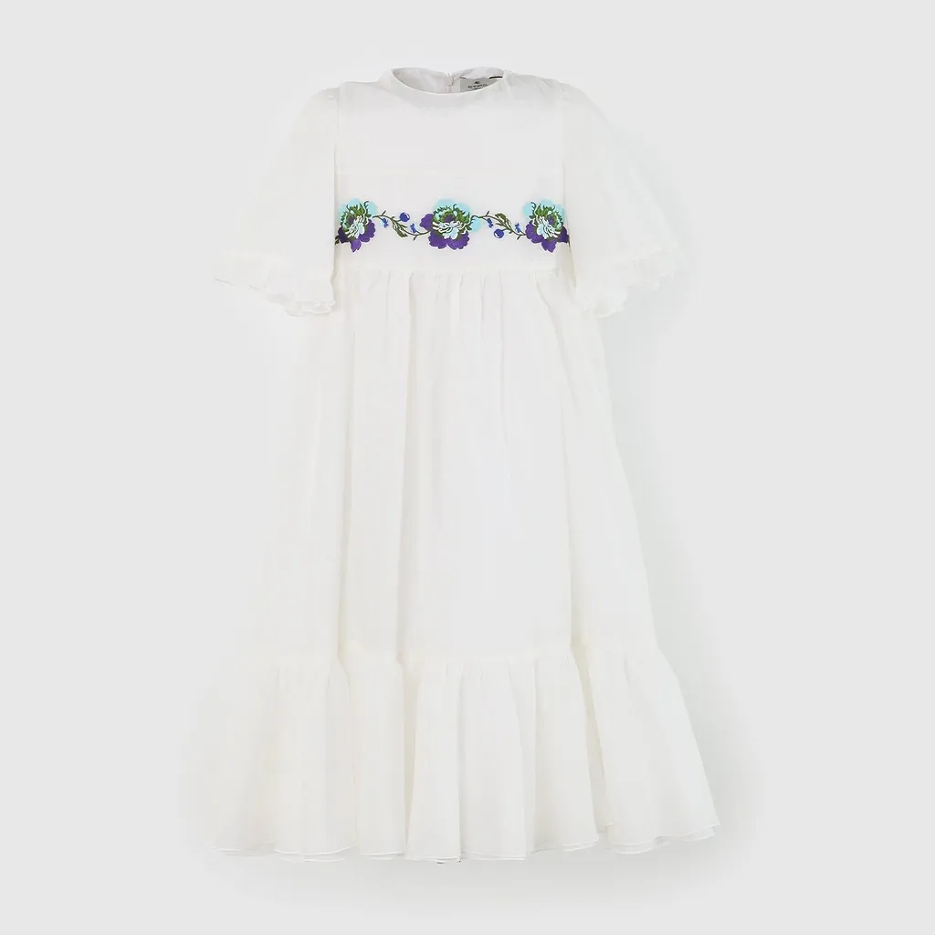 Etro Kids Pleated Dress