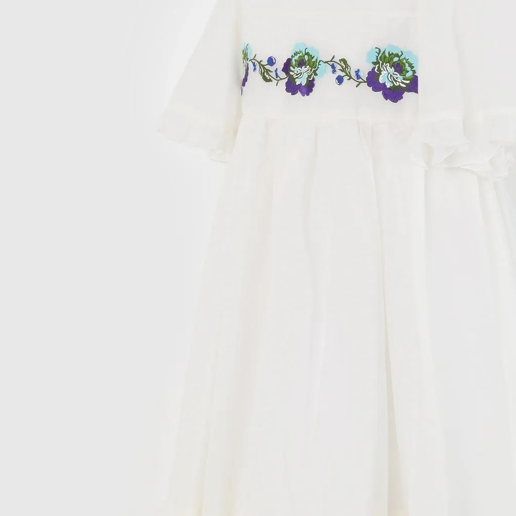 Etro Kids Pleated Dress