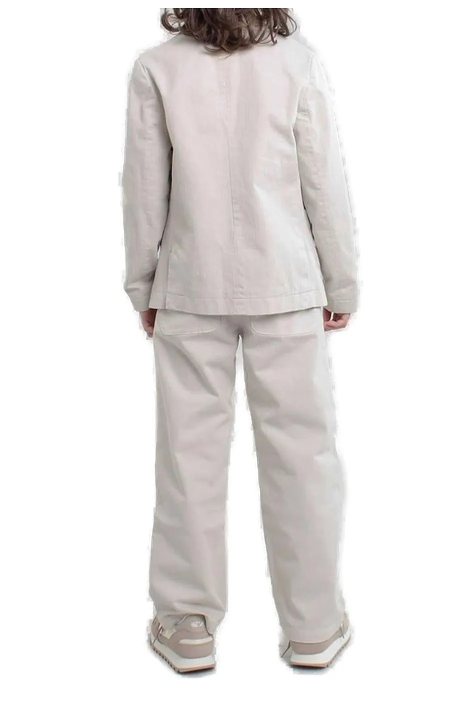 Etro Kids Single Breasted Jacket And Pants Suit