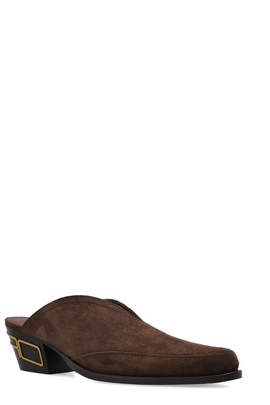 Etro Logo Heel Slip-On Mules