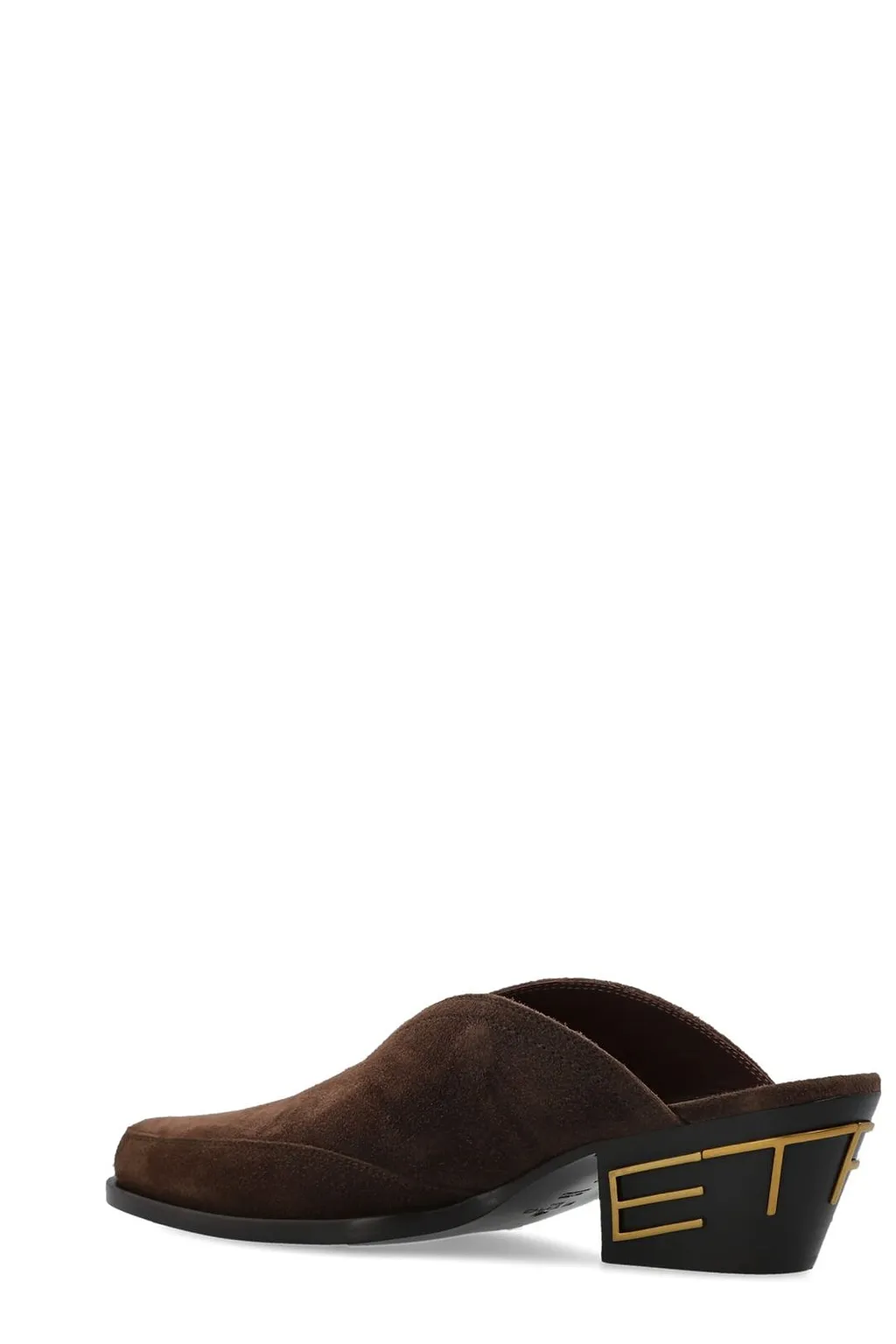 Etro Logo Heel Slip-On Mules