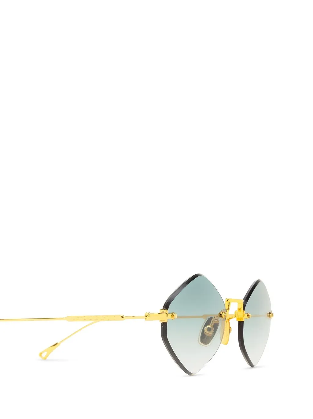 Empire Geometric Frame Sunglasses