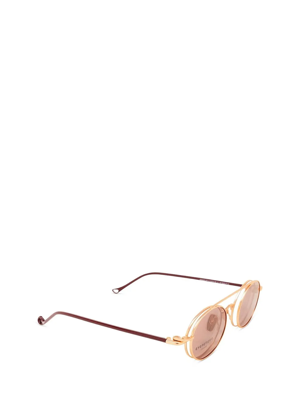 Ginger Pilot Frame Clip On Sunglasses
