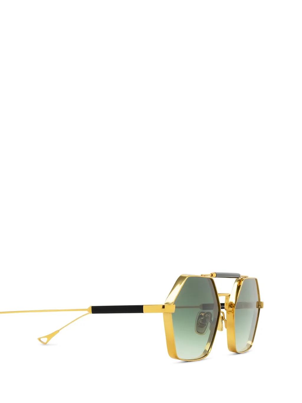 Eyepetizer Havana Pilot Frame Sunglasses
