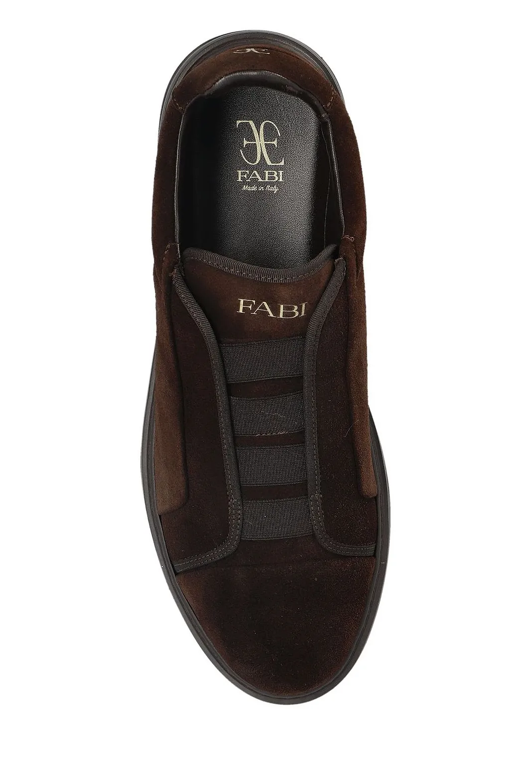 Fabi Elastic Panel Slip-On Sneakers